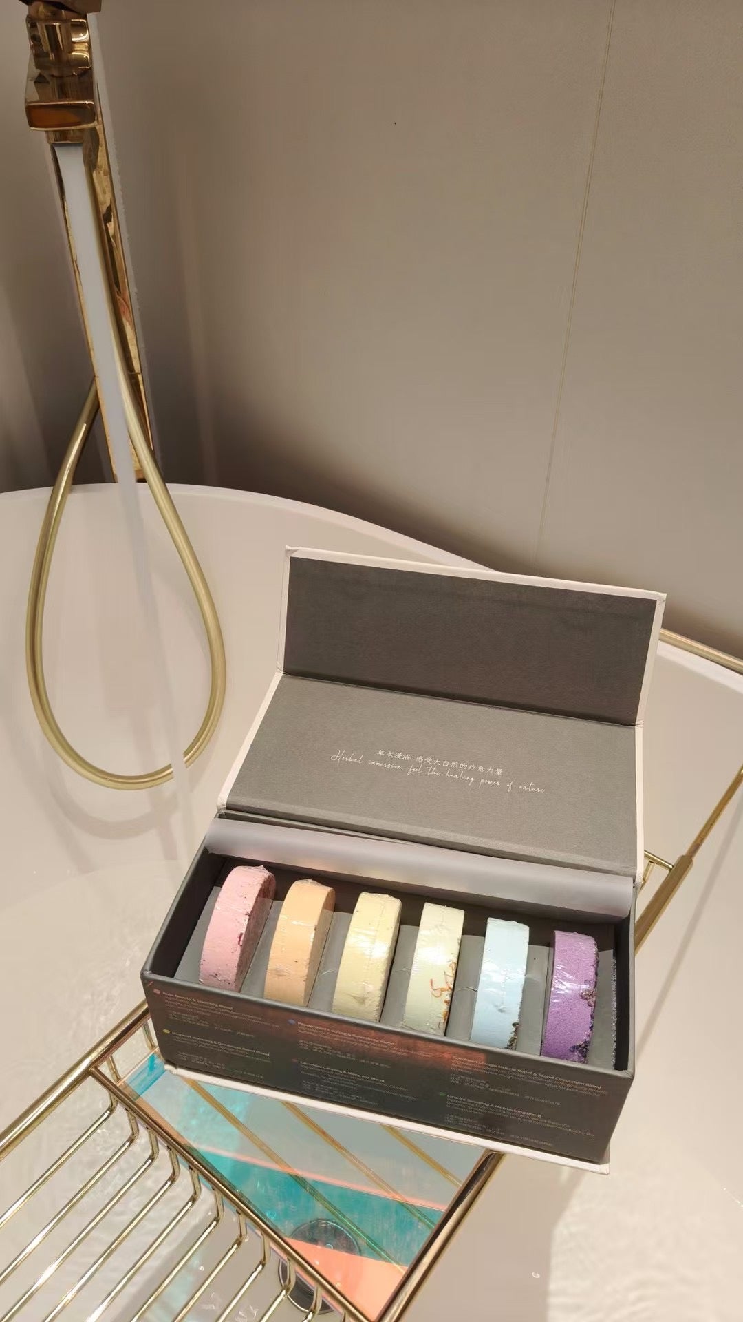 HerbBlooms bath Bombs-Peppermint Cooling & Refreshing Blend