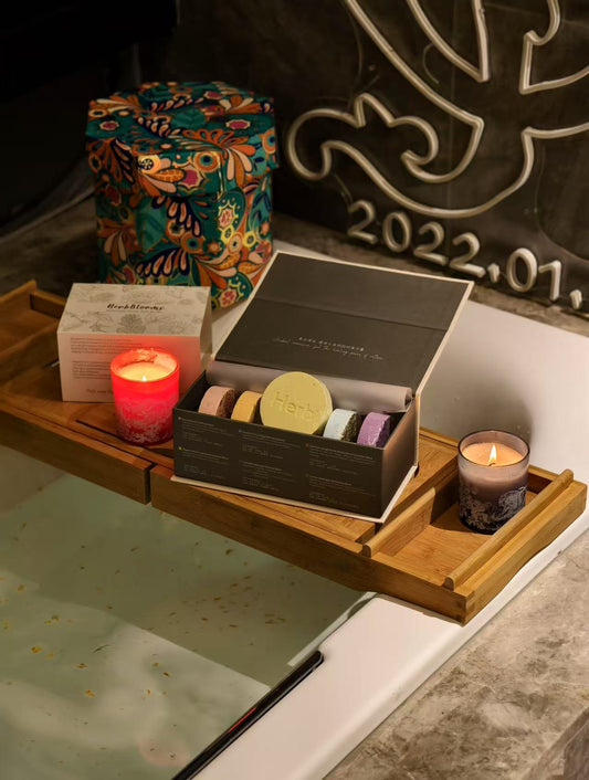 HerbBlooms Eastern Traditional medicine Herbal Bath Bombs set of 6 formulas