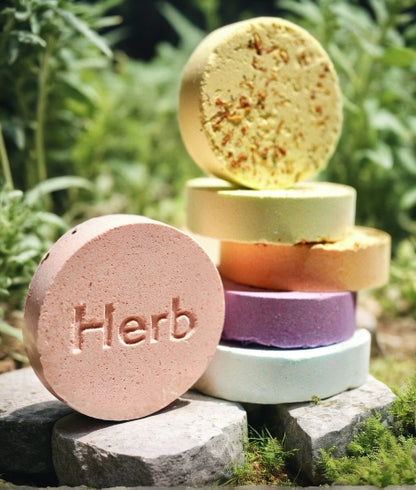 HerbBlooms bath Bombs-Mugwort Warming & Dampness Relief Blend