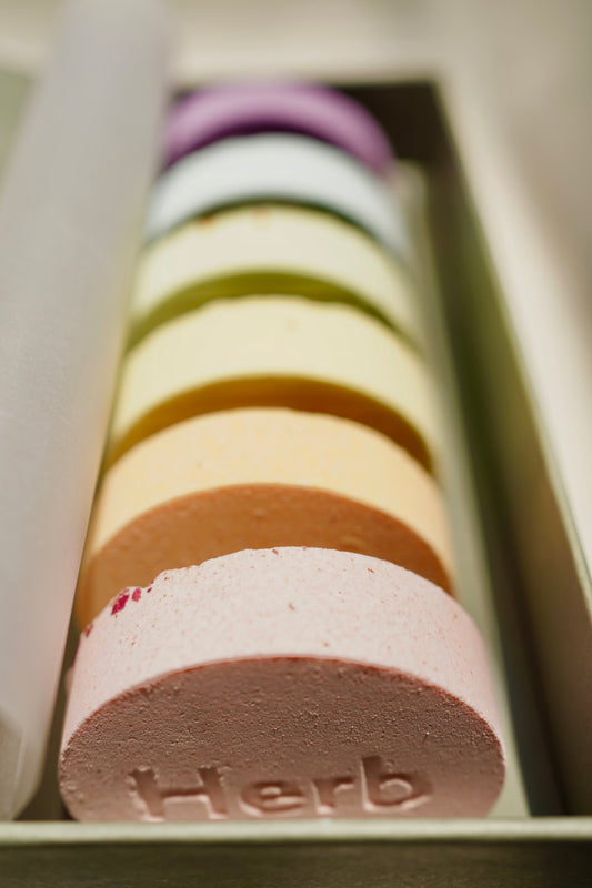 HerbBlooms Eastern Traditional medicine Herbal Bath Bombs set of 6 formulas