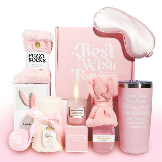 Pink gift box,Unique Gifts Basket Set