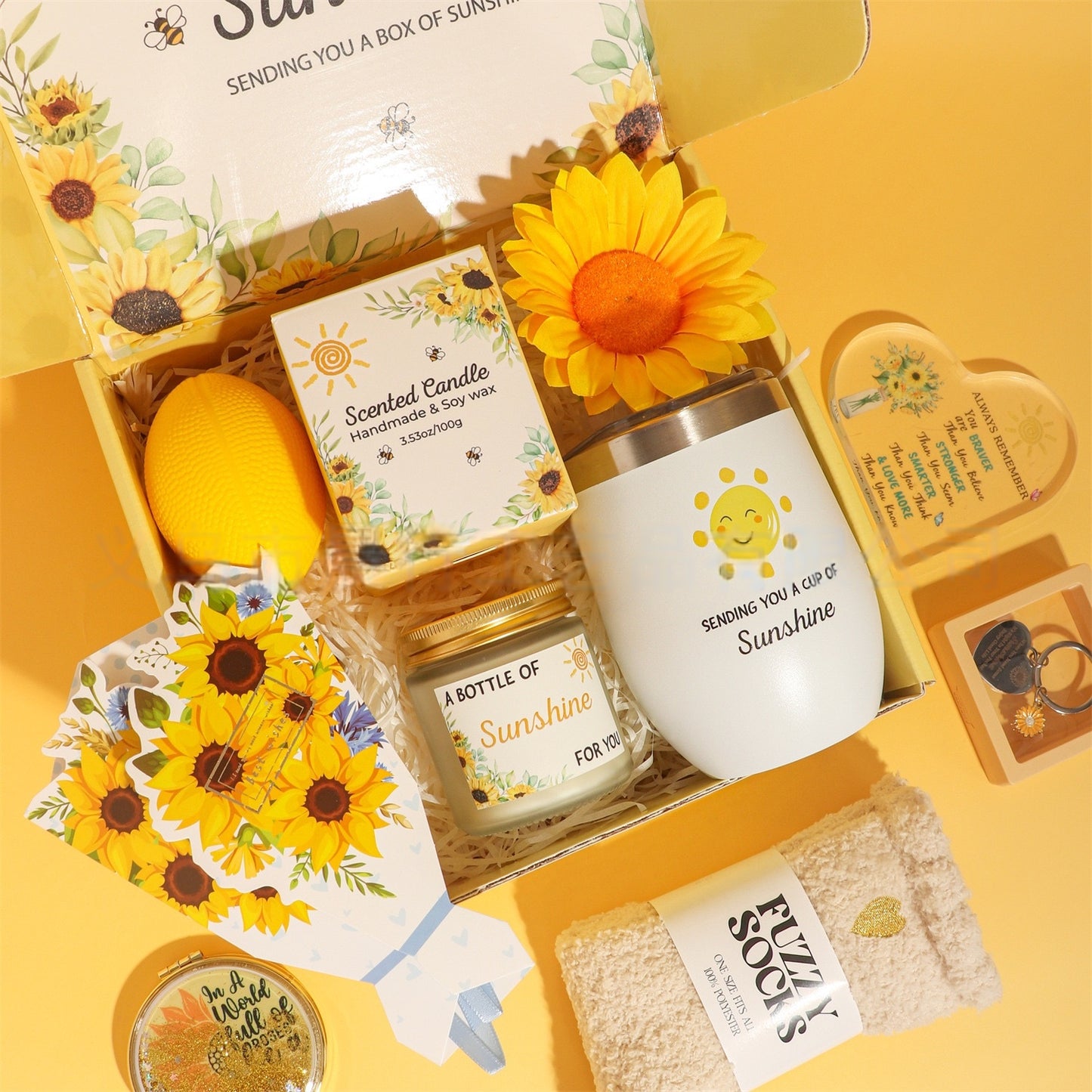 Sunshine gift box,Unique Gifts Basket Set