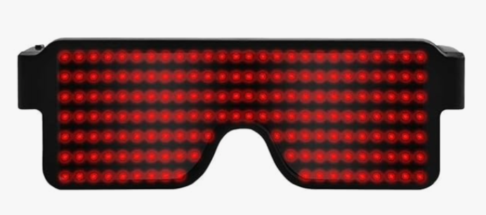 Gafas LED para rave