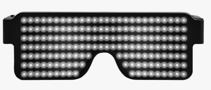 Gafas LED para rave