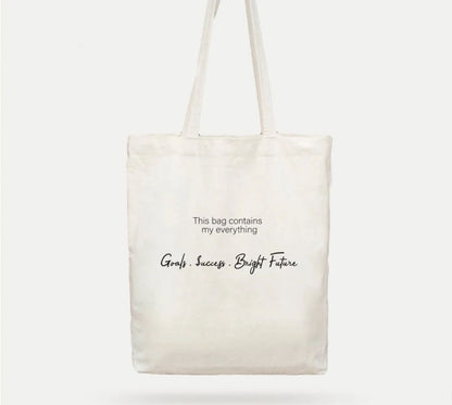 Canvas Tote Bag Reusable Grocery Tote Bag Shopping Bags