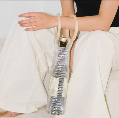 Diamond wine bag