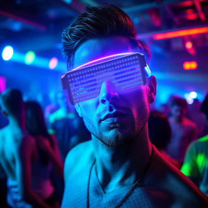 Gafas LED para rave