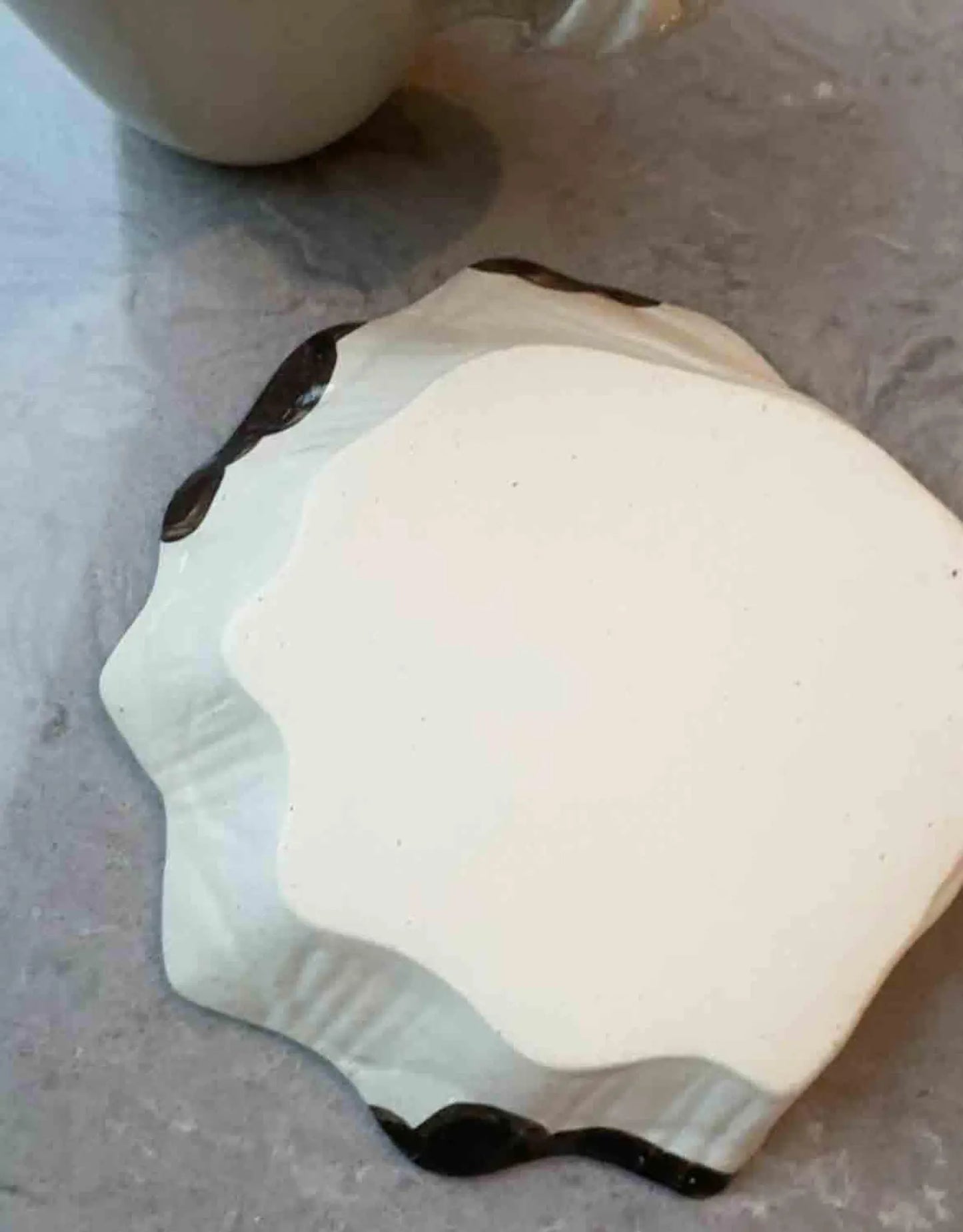 Handmade Sea shell mug,coffee cup