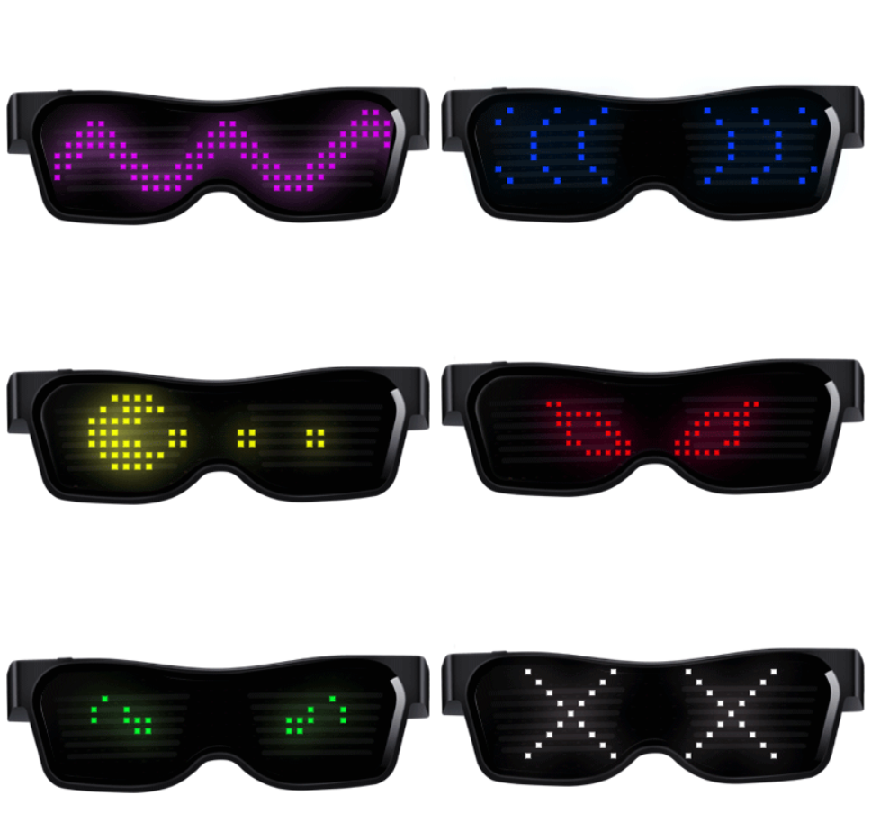 Led Rave Glasses-App-Steuerung