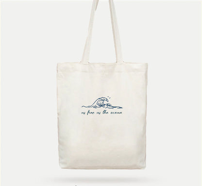 Canvas Tote Bag Reusable Grocery Tote Bag Shopping Bags